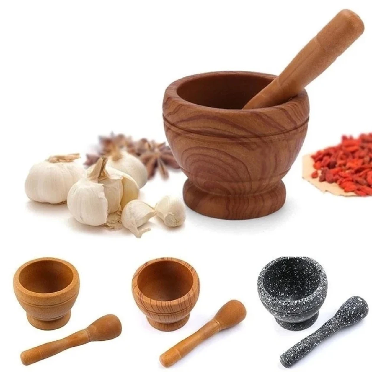 Mortar and Pestle Set Collection
