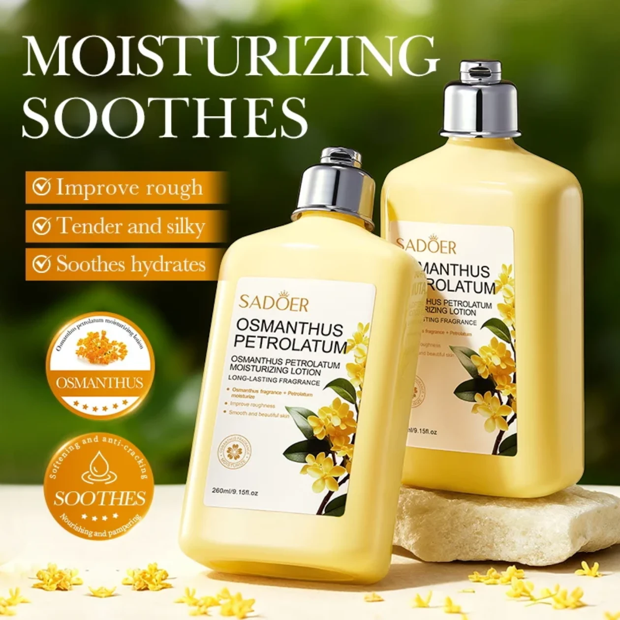 Osmanthus Petroleum Jelly Moisturizing Body lotion