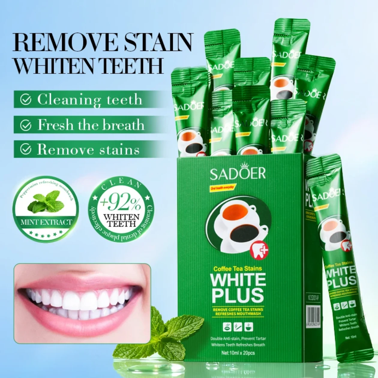 Teeth Whitening Powder Sachets