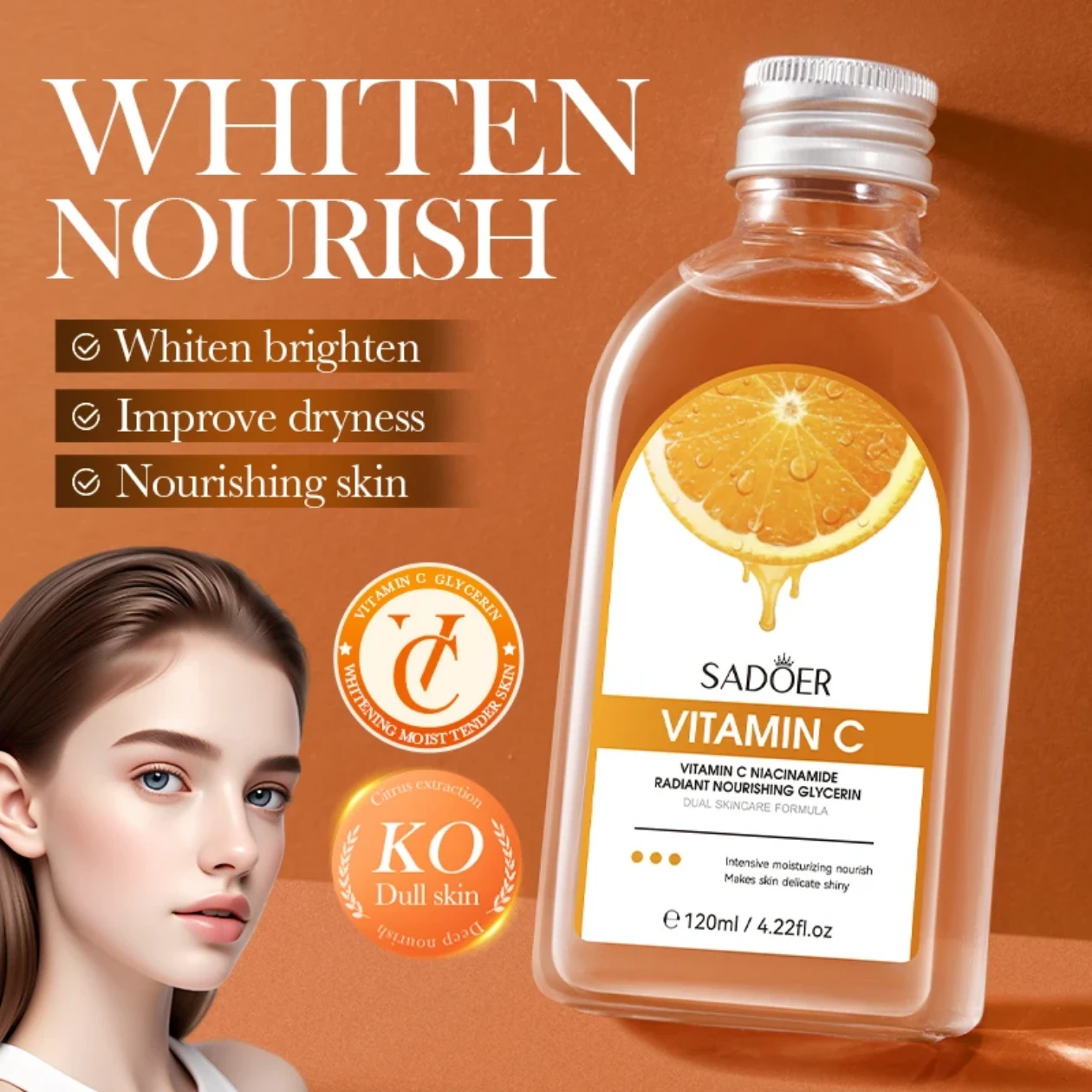Vitamin C Nourishing Skin Serum 120ml