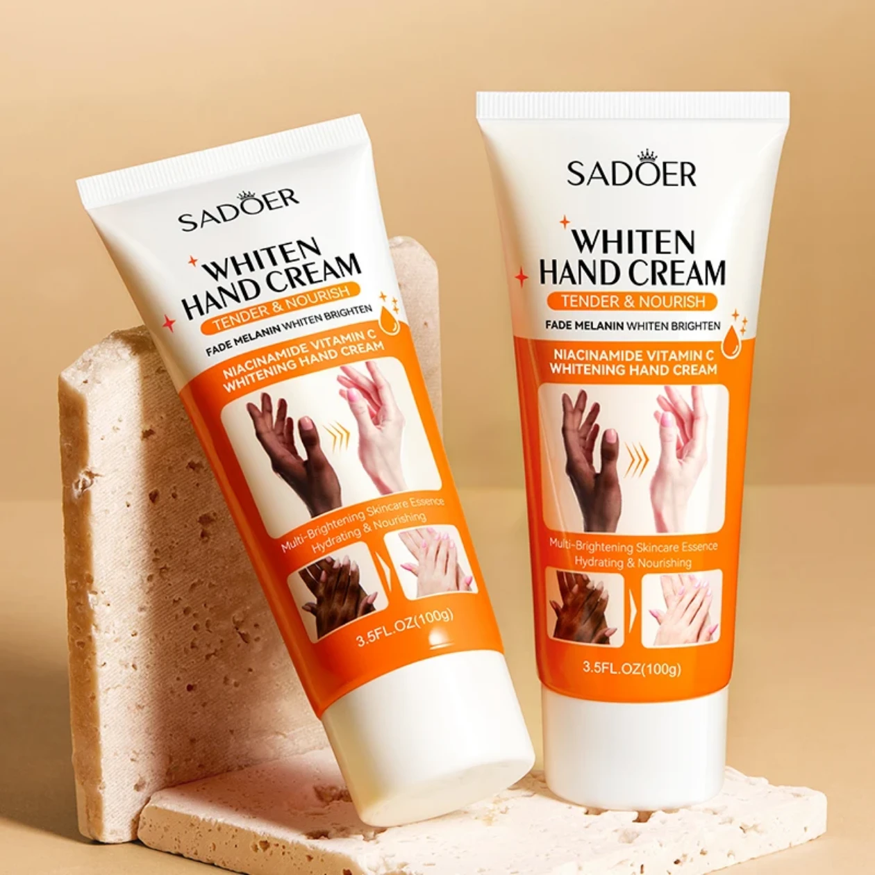 Whitening Hand Cream with Vitamin C, 100g