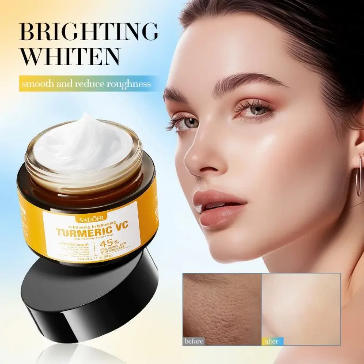 Turmeric VC Whitening Face Cream 50g