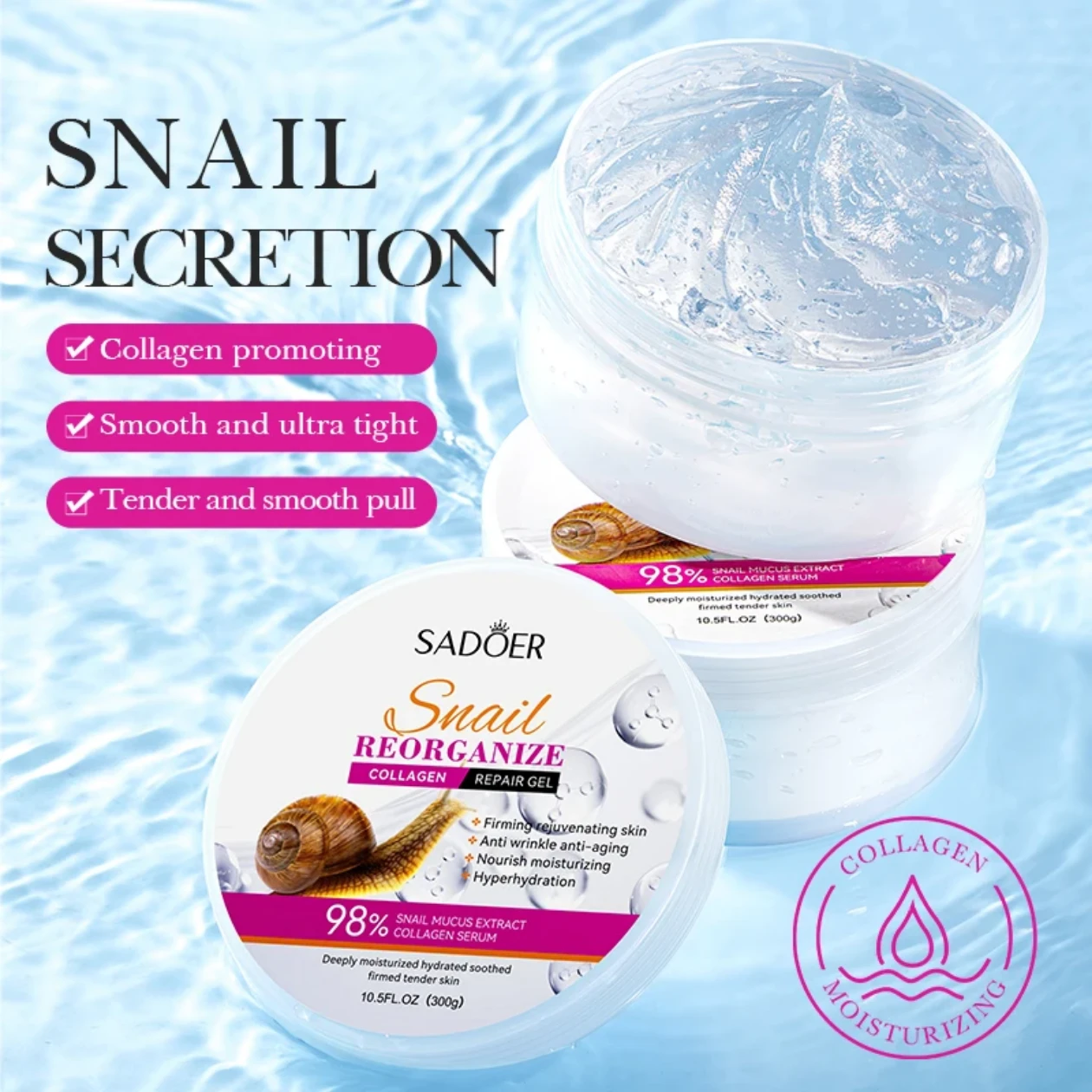 Snail Collagen Repair Gel