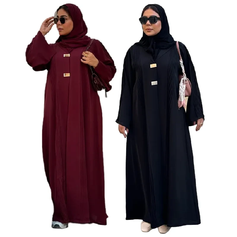 Women's Long Sleeve Abaya Dress