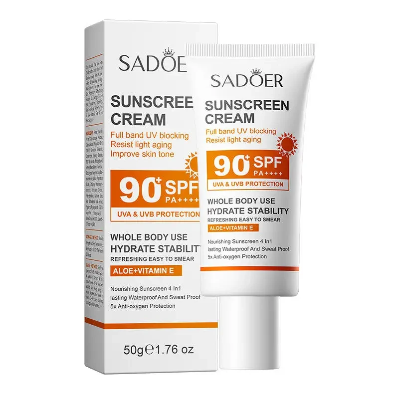 Sadoer Sunscreen Cream SPF 90+ PA++++ 50g