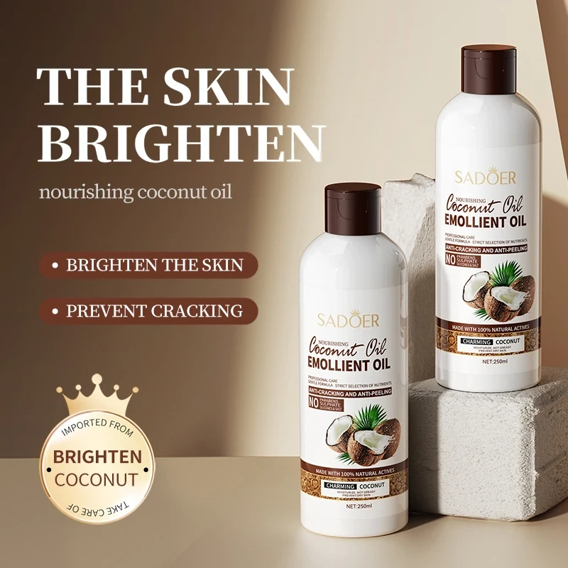 Coconut Oil Emollient Skin Brightening Lotion