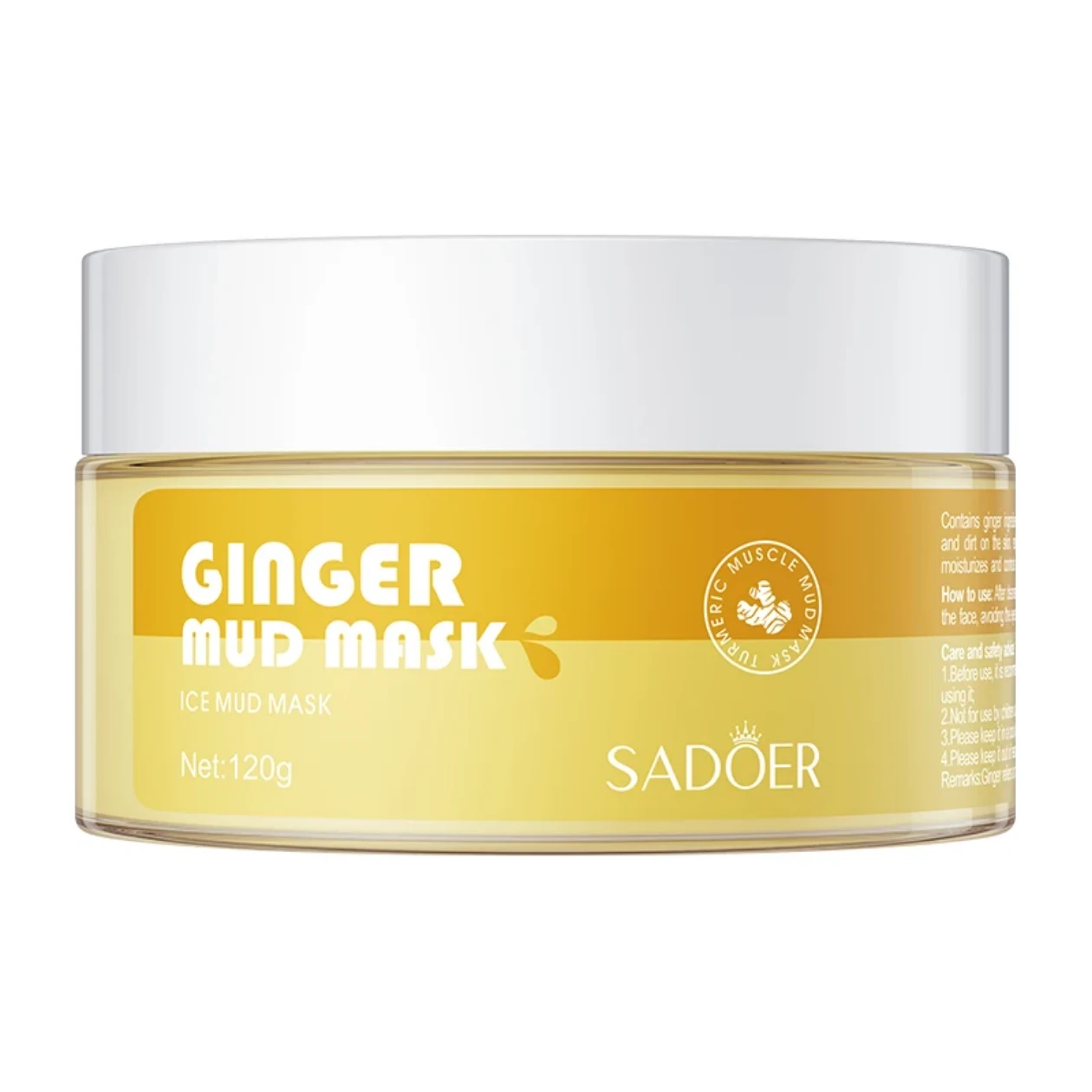 Ginger Mud Mask by Sadoer