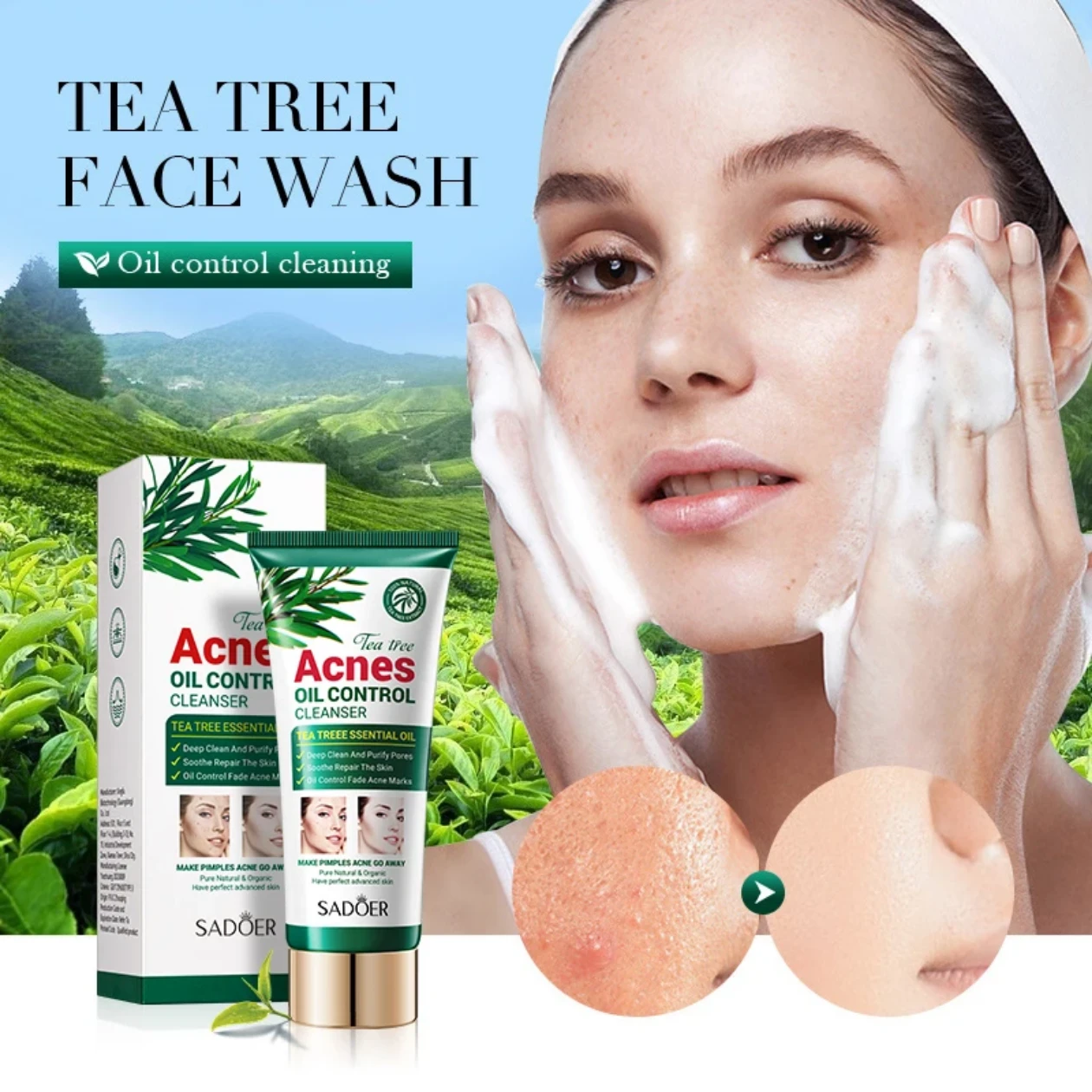Tea Tree Oil Control Face Wash