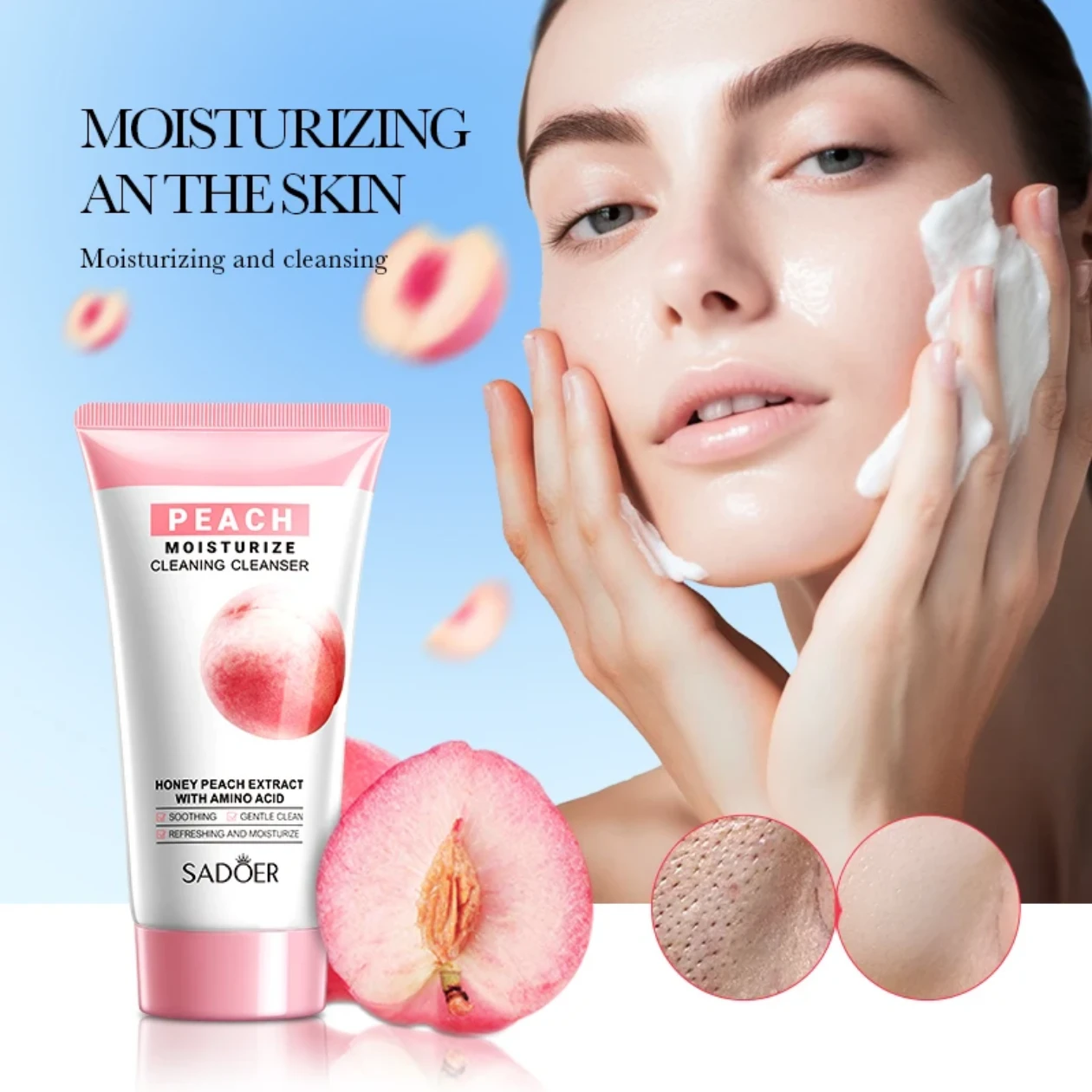 Peach Moisturizing Cleansing Cleanser