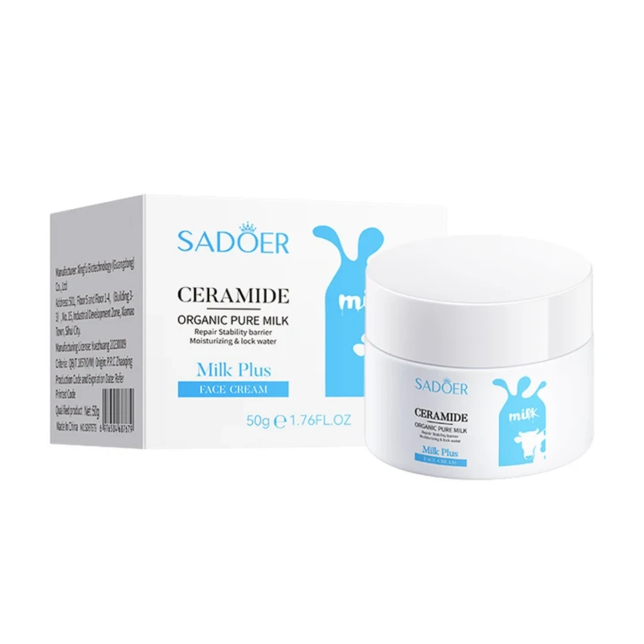 Sadoer Ceramide Milk Plus Face Cream 50g