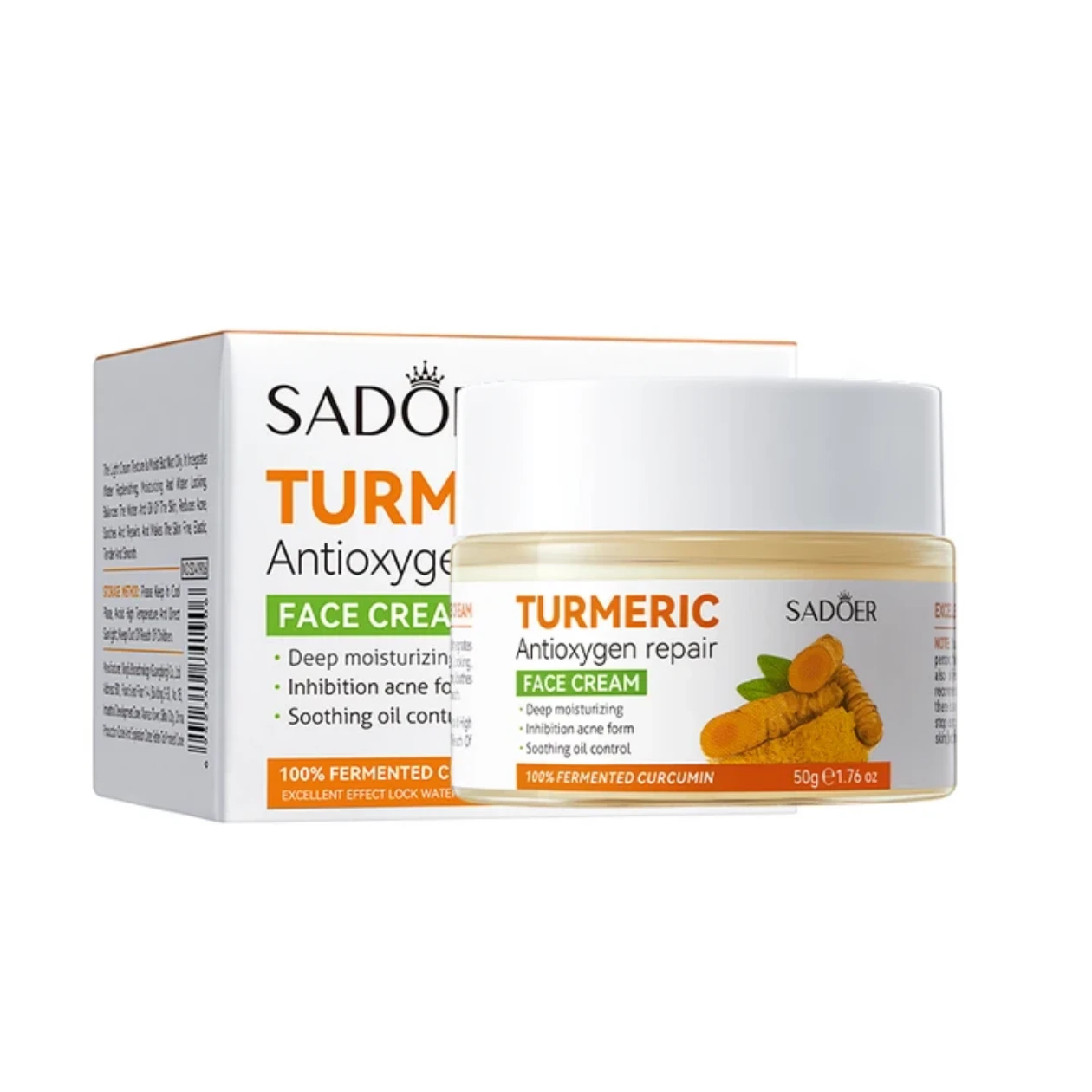 Turmeric Antioxidant Face Cream 50g