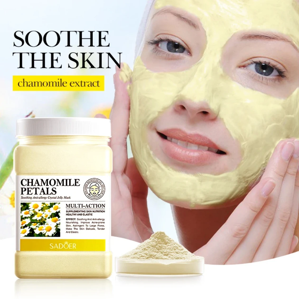 Chamomile Petals Soothing Jelly Mask