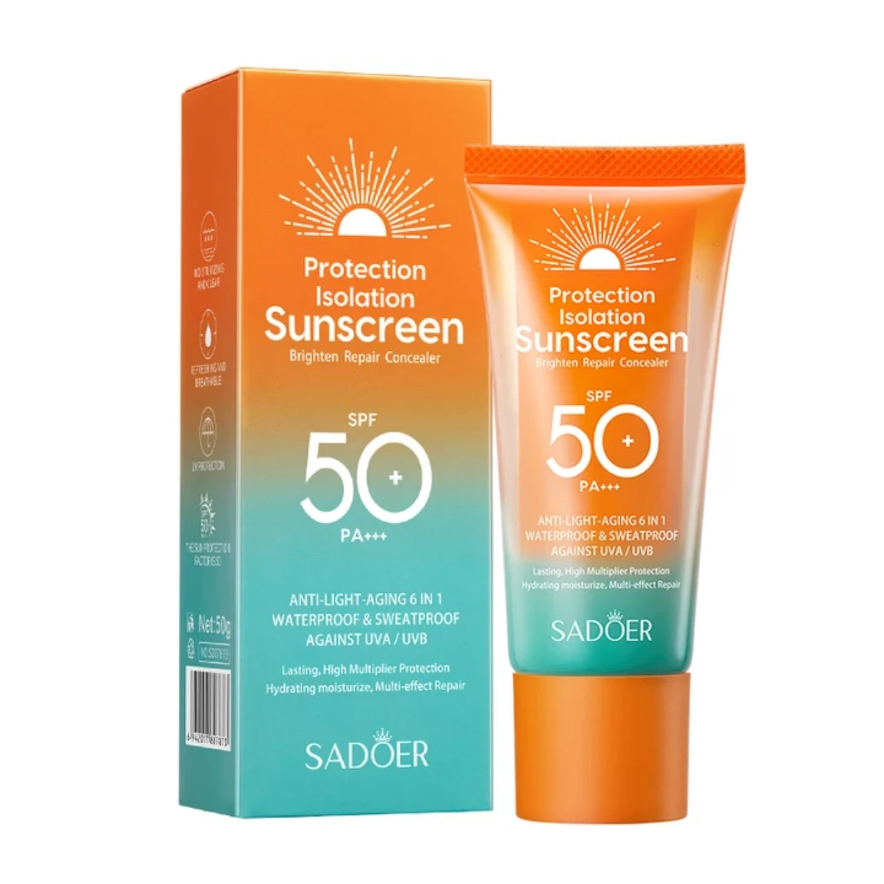 Sunscreen SPF 50 PA+++ 4-in-1 Waterproof