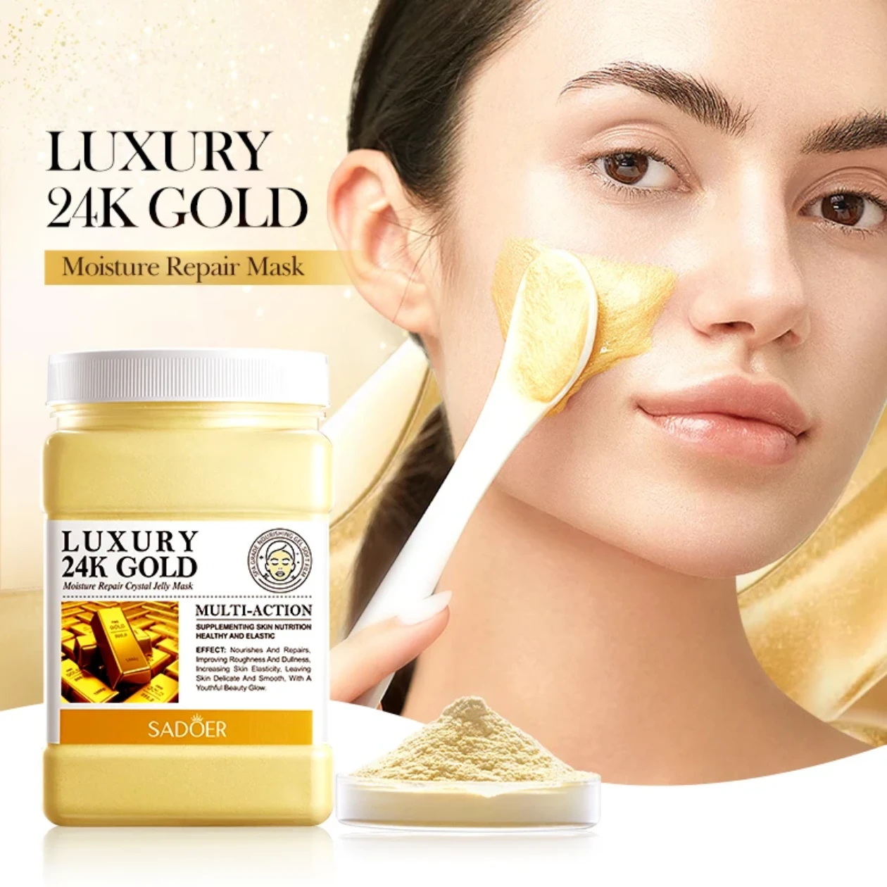 24K Gold Moisture Repair Face Mask