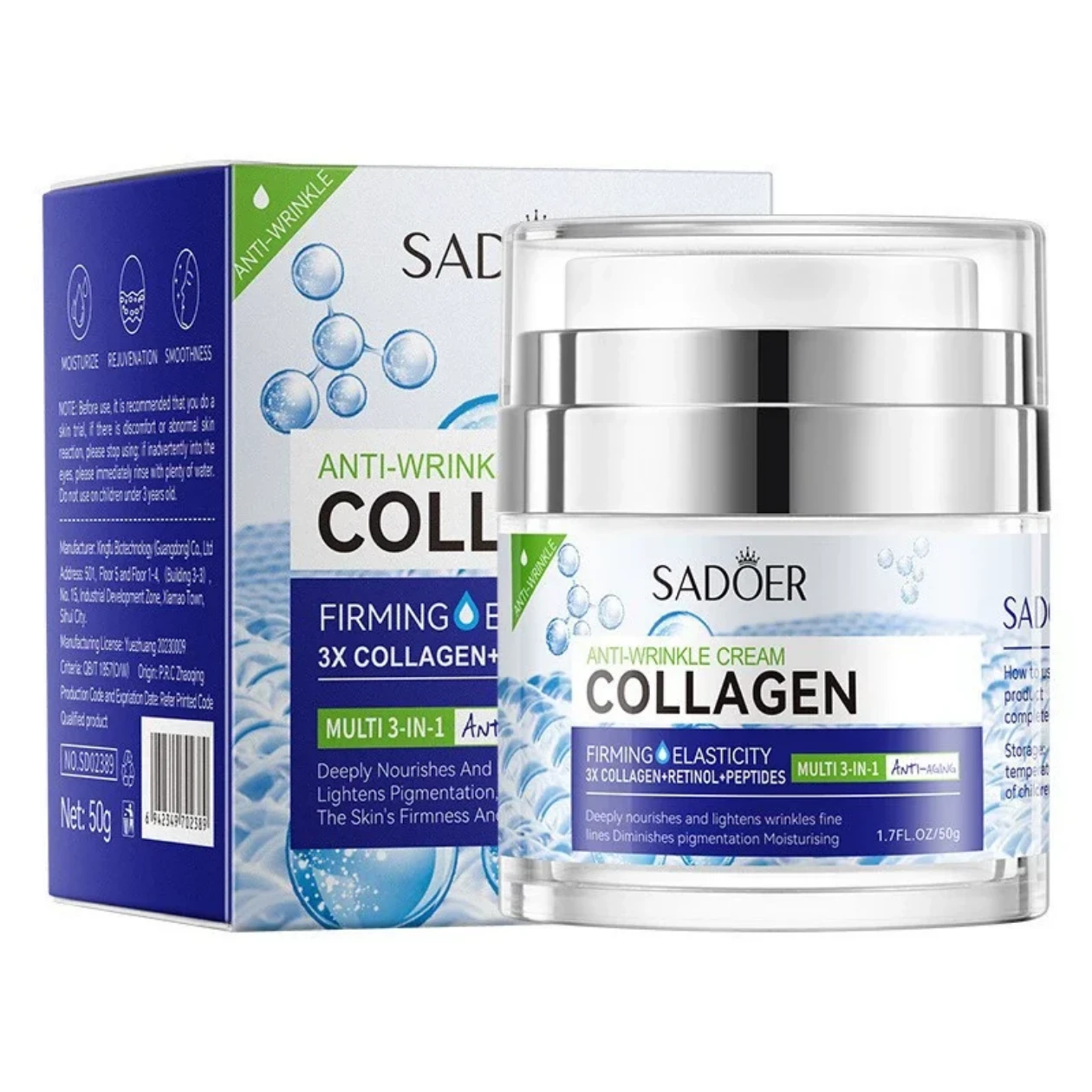 Anti-Wrinkle Collagen Cream