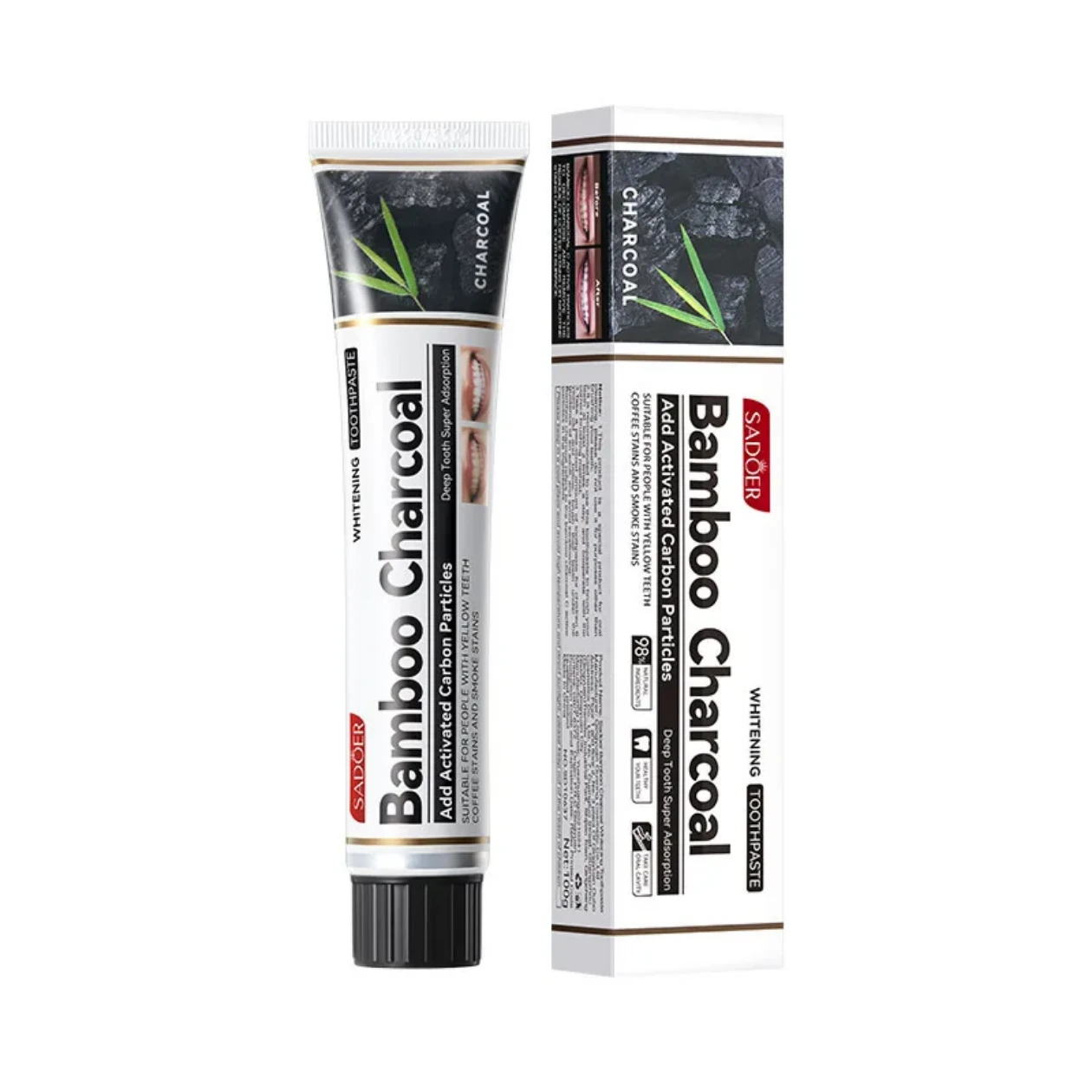 Bamboo Charcoal Whitening Toothpaste