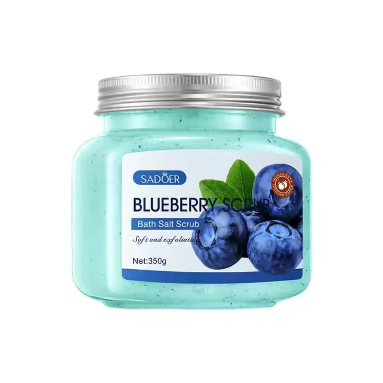 Blueberry Bath Salt Scrub