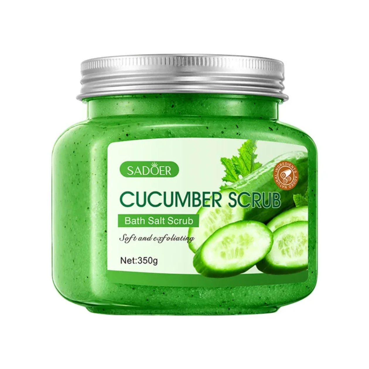 Cucumber Bath Salt Scrub
