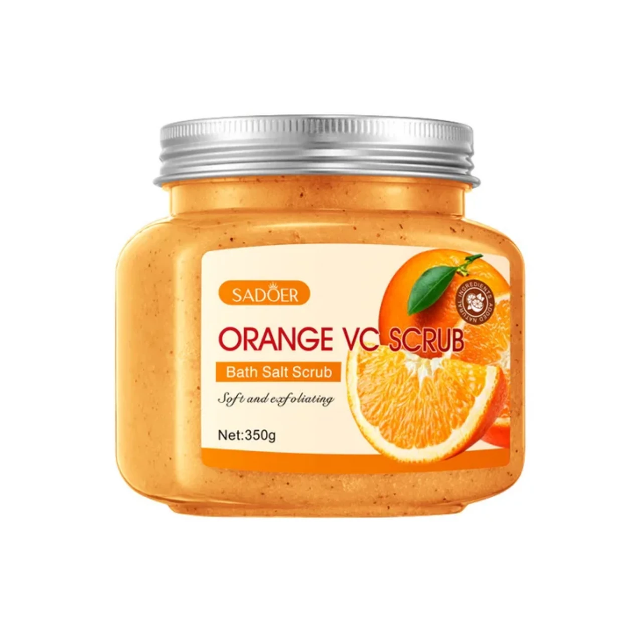Orange VC Bath Salt Scrub