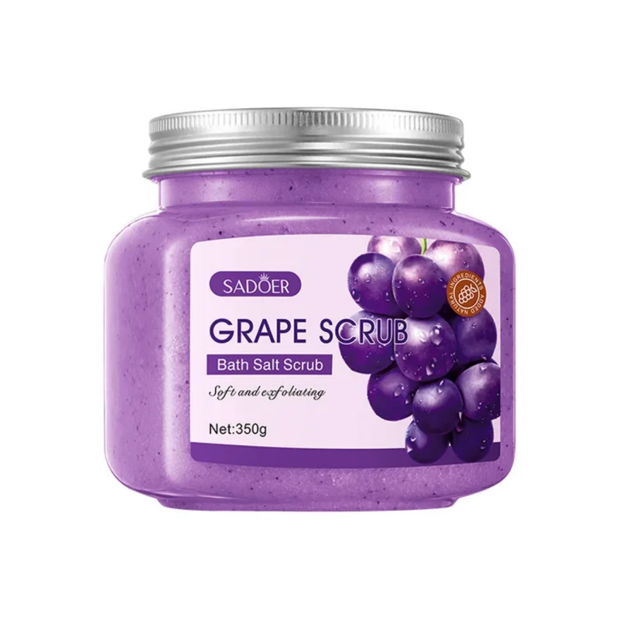 Grape Bath Salt Scrub