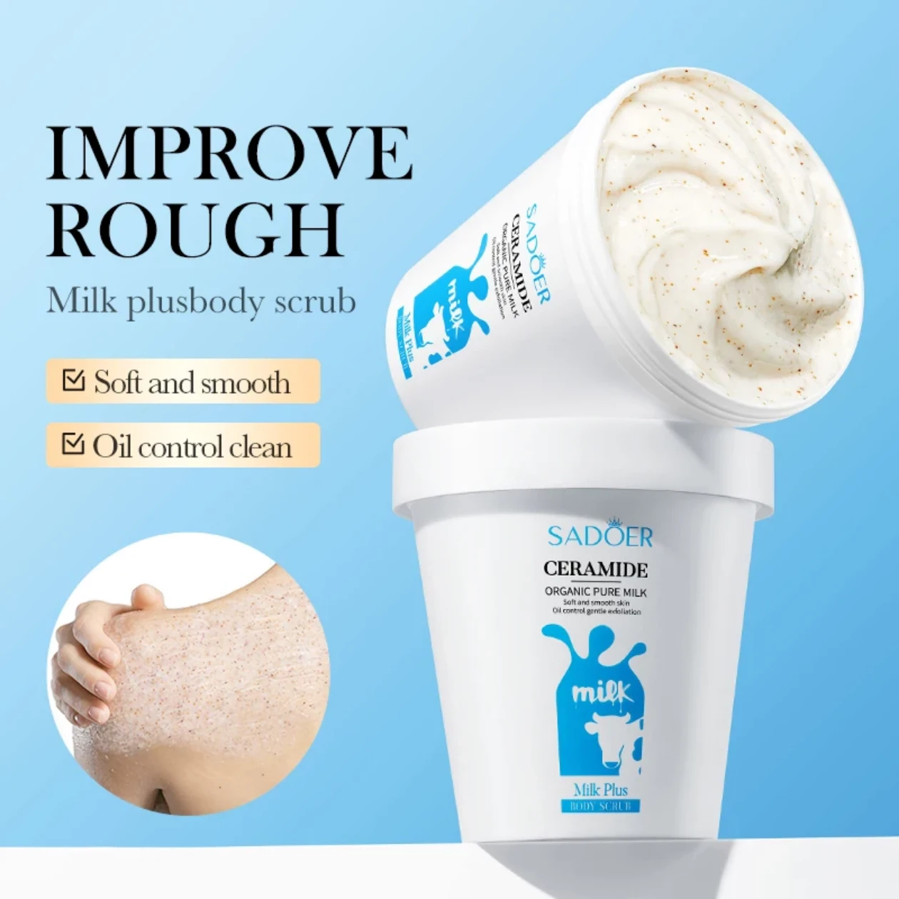 Ceramide Milk Plus Body Scrub