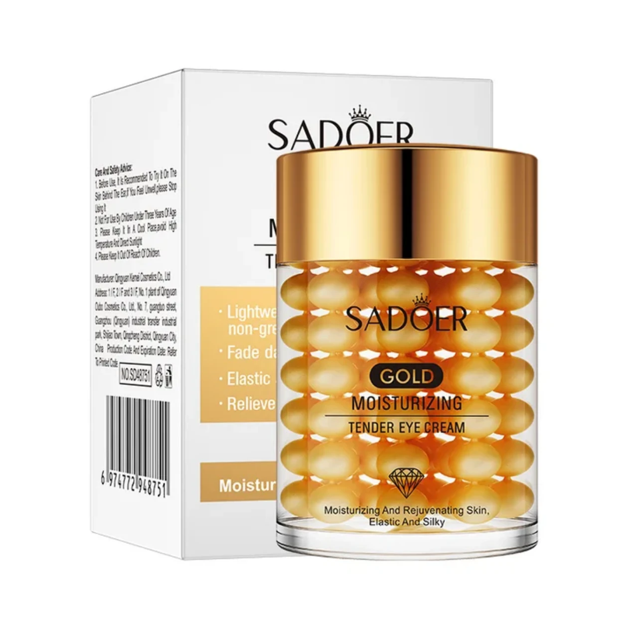 Gold Moisturizing Tender Eye Cream